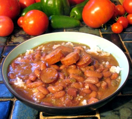 Red beans and ham hocks crock pot recipe