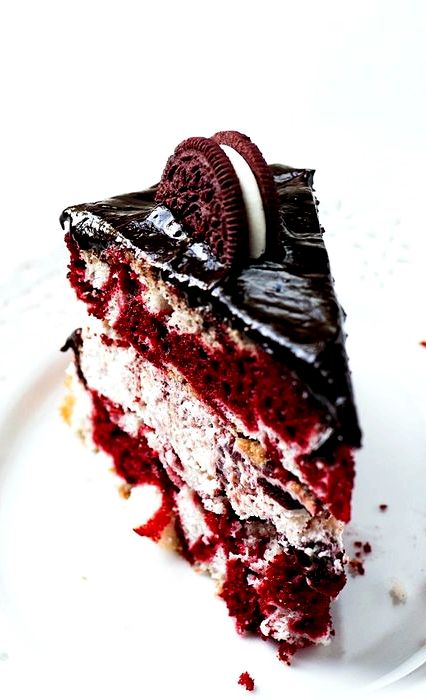 Red velvet cake recipe with oreos