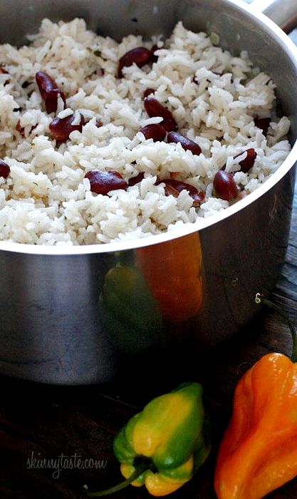 Rice and peas recipe without coconut milk