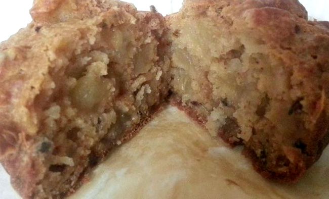 Rice flour apple muffin recipe