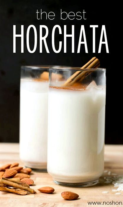 Rice water horchata recipe mexican