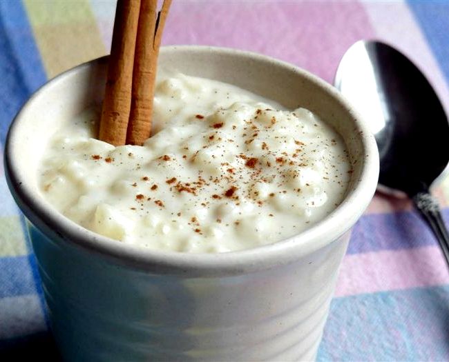 Risotto rice pudding recipe baked