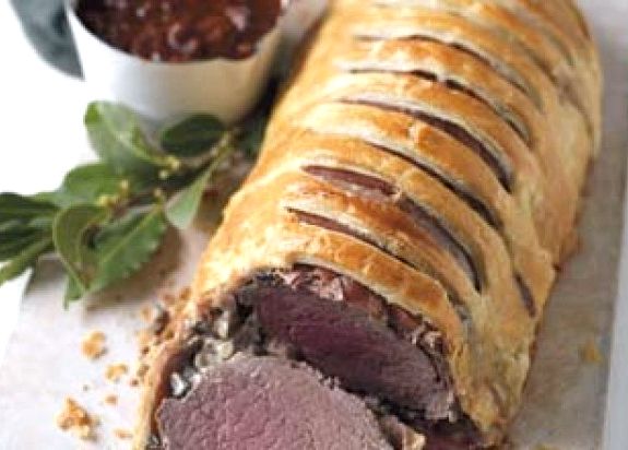 Roast beef wrapped in pastry recipe