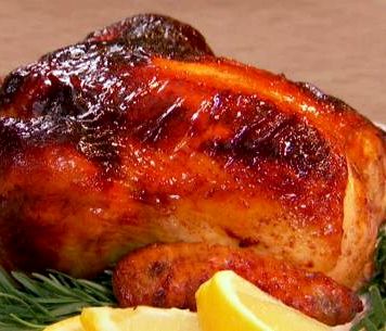 Roast chicken with honey recipe