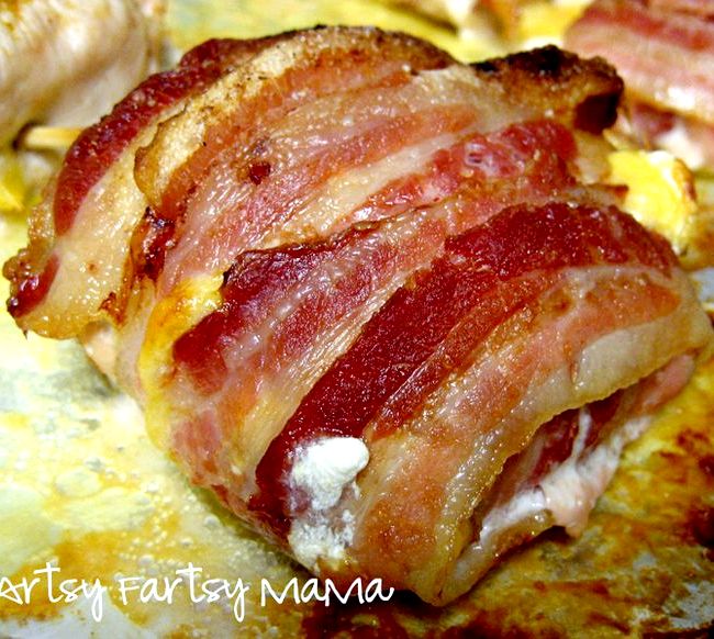 Roasted bacon wrapped chicken recipe