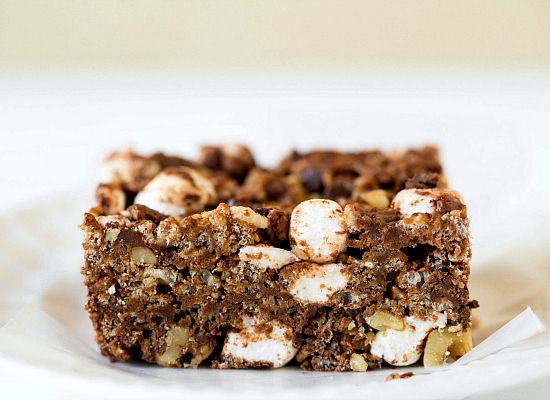 Rocky road recipe with rice krispies