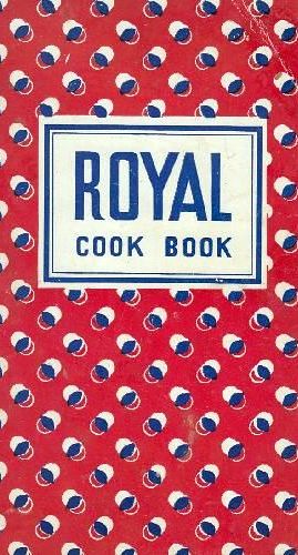 Royal baking powder recipe book