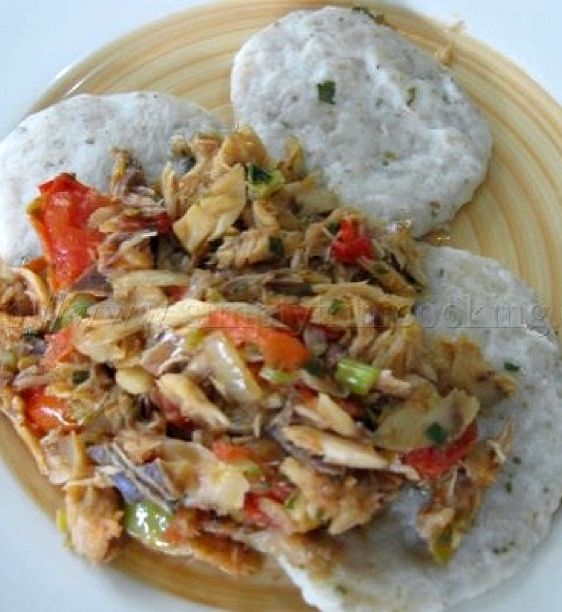 Saltfish and rice cookup recipe Saltfish and rice cookup recipe