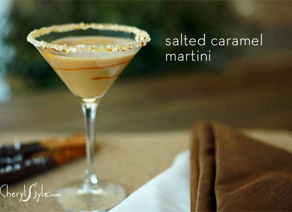 Sea salt caramel martini recipe