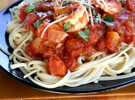 Seafood marinara spaghetti sauce recipe