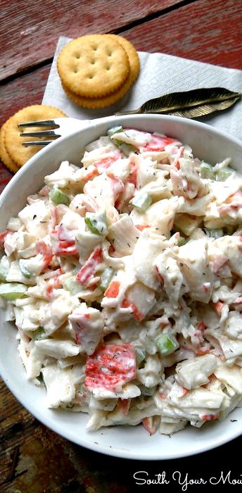 Seafood salad recipe shrimp crab
