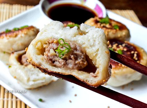 Shanghai fried pork buns recipe