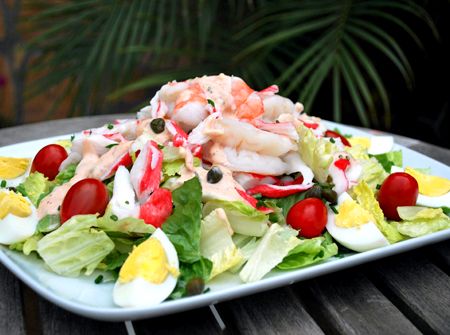 Shrimp or crab salad recipe