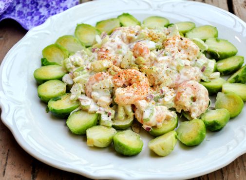Shrimp salad sandwich recipe with mayonnaise