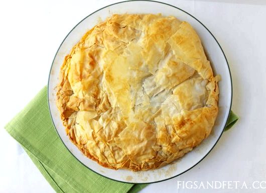 Side dish for spinach and feta pie recipe