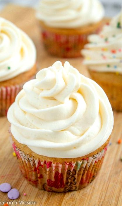 Simple vanilla cupcake frosting recipe