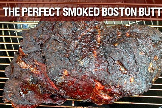 Smoked boston butte pork roast recipe