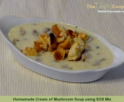 Sos recipe cream of mushroom soup