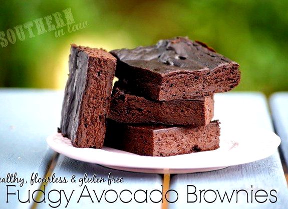 Southern in law avocado brownies recipe