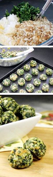 Spinach balls recipe by sophie kalmar