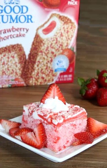 Strawberry shortcake box cake recipe