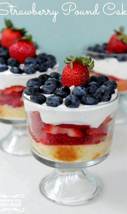 Strawberry shortcake trifle recipe from the bloggers