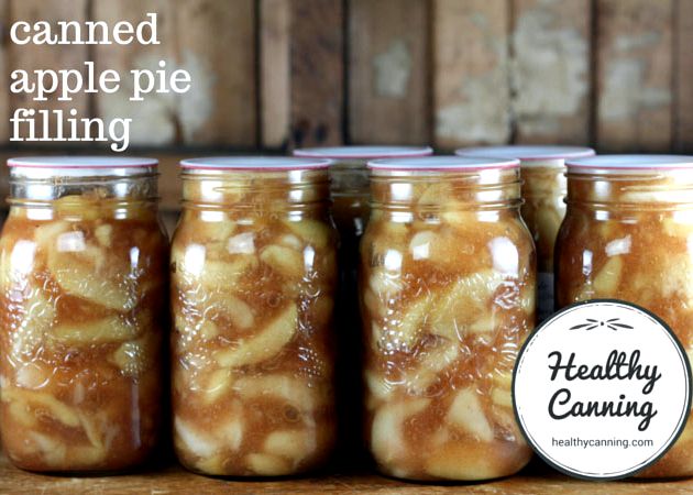 Sugar free apple pie filling canning recipe