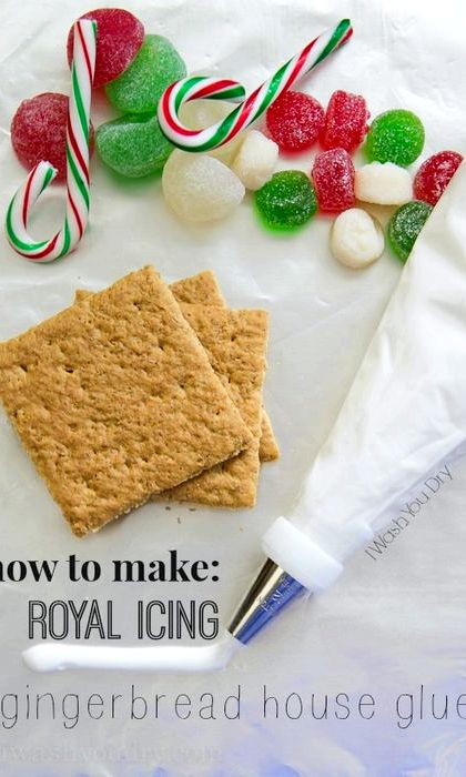Sugar glue recipe for gingerbread houses