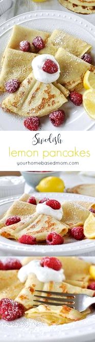 Swedish pancakes recipe blender mayonnaise