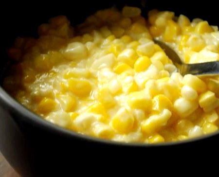 Sweet corn cream style recipe