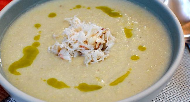 Sweet white corn soup recipe