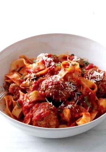 Tagliatelle bolognese recipe lidias meatballs Tagliatelle bolognese recipe lidias meatballs