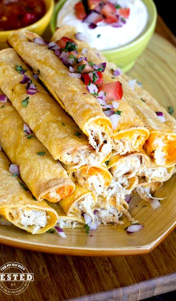 Taquitos recipe chicken and cheese