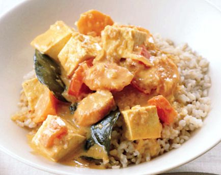 Thai panang curry recipe tofu