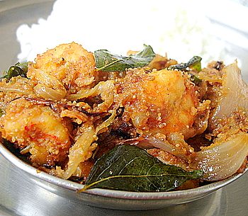 Thai style prawns recipe andhra