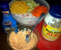 Aderezo de chipotle para elotes recipe