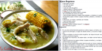 Ajiaco de pollo bogotano recipe cards