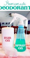All natural deodorant spray recipe