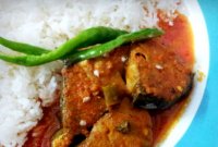 Aloo chokha bengali recipe of fish curry