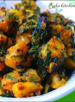 Aloo methi curry recipe video