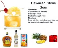 Amaretto stone and sour recipe