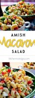 Amish macaroni salad walmart recipe book