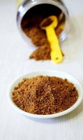 Amti recipe with goda masala ingredients