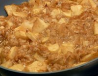 Apple maple crumble pie recipe