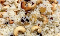 Arabic rice with almonds recipe