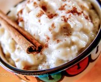 Arroz con canela recipe tea