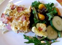 Austrian ham noodle casserole recipe