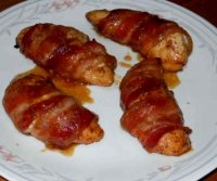 Bacon wrap chicken breast recipe