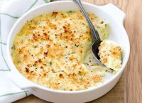 Baked mashed potatoes recipe cheese