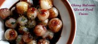 Balsamic glazed pearl onions recipe